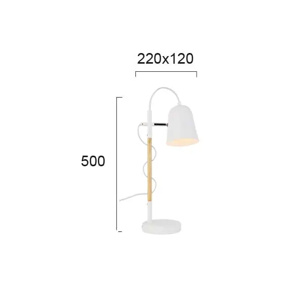 Настолна лампа EDDIE 4163801 Viokef 1xE14 | Osvetlenieto.bg