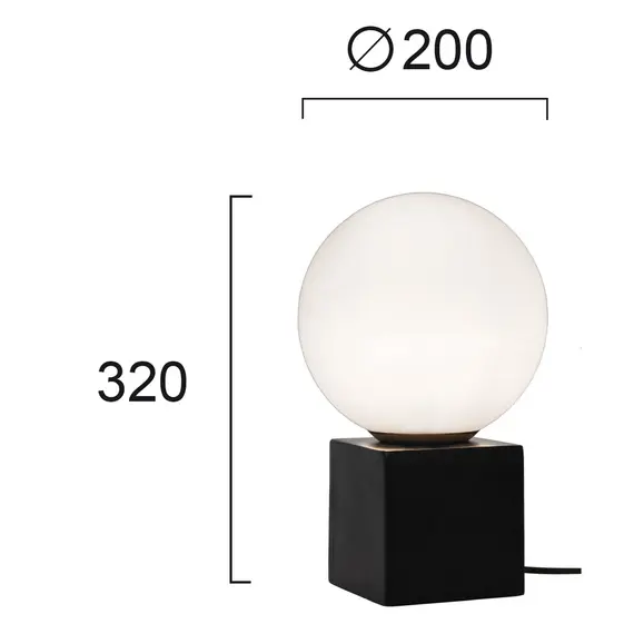 Настолна лампа LIN 4217400 Viokef 1xE27 | Osvetlenieto.bg