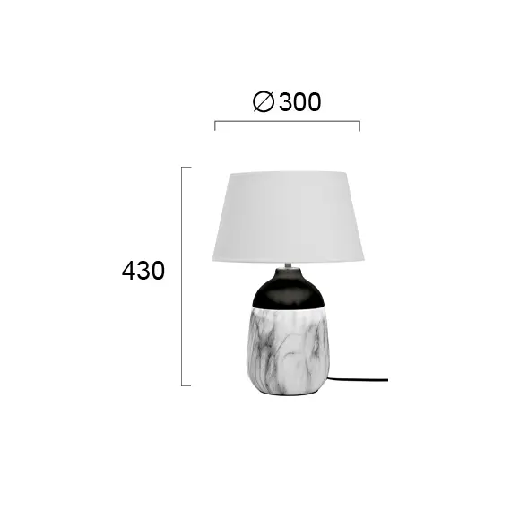 Настолна лампа REGINA 4253400 Viokef 1xE14 | Osvetlenieto.bg