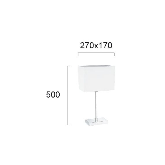 Настолна лампа TOBY 4057900 Viokef 1xE27 | Osvetlenieto.bg Настолна лампа TOBY 4057900 Viokef 1xE27 | Osvetlenieto.bg