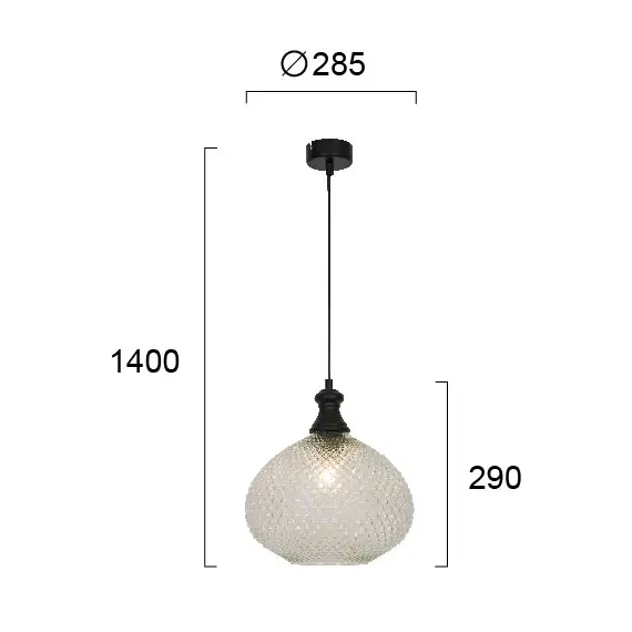 Пендел ANETTE 4233400 Viokef 1xE27 | Osvetlenieto.bg