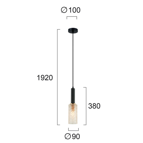 Пендел LIRA 4230700 Viokef 1xE14 | Osvetlenieto.bg