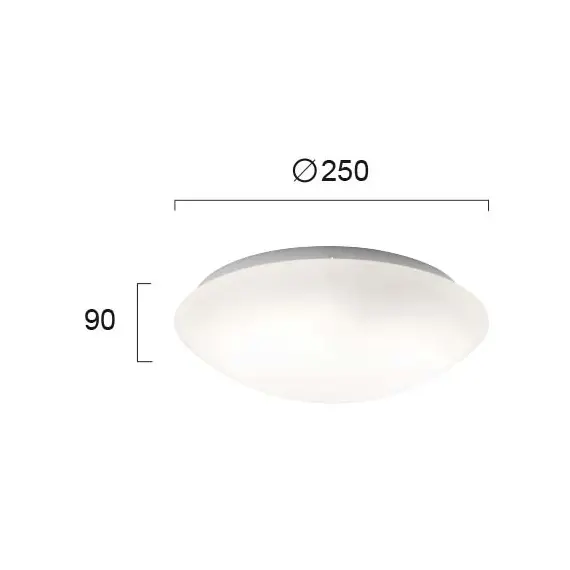 Плафон DISK 4144700 Viokef 1xE27 | Osvetlenieto.bg