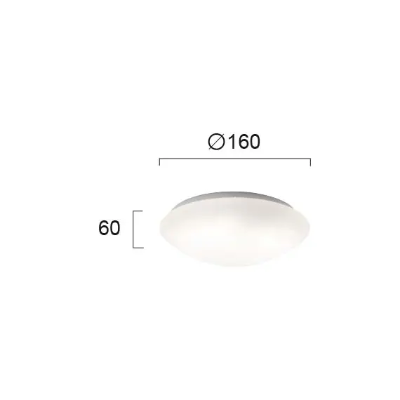 Плафон DISK 4161900 Viokef 1xG9 | Osvetlenieto.bg