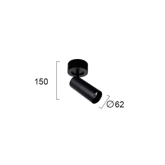 Спот REEDS 4184101 Viokef 1xGU10 | Osvetlenieto.bg