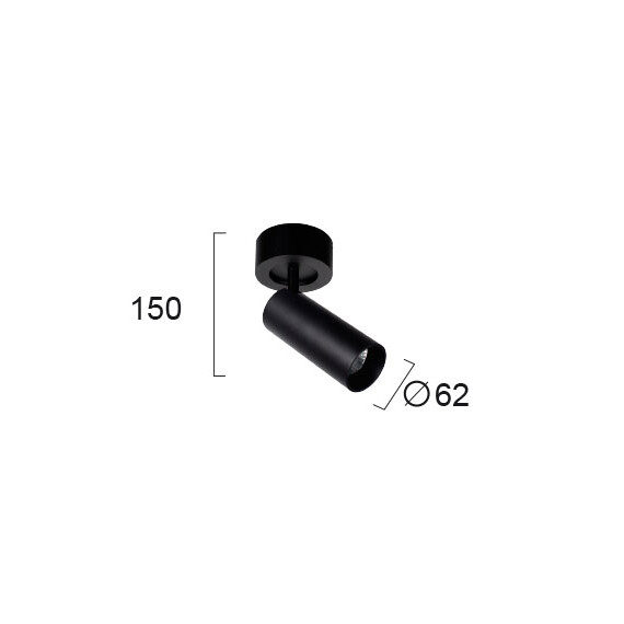 Спот REEDS 4184101 Viokef 1xGU10 | Osvetlenieto.bg
