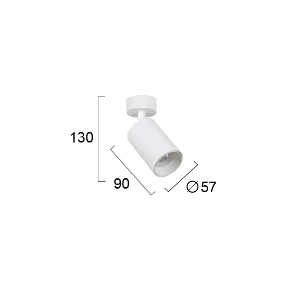 Спот STAGE 4224700 Viokef 1xGU10 | Osvetlenieto.bg