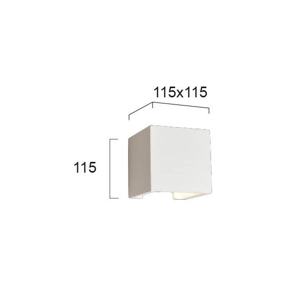 Аплик CERAMIC 4096900 Viokef 1xG9 | Osvetlenieto.bg