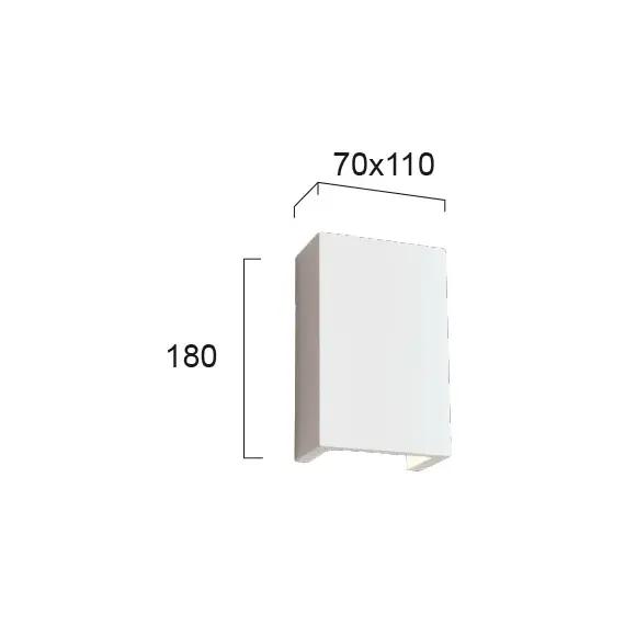 Аплик CERAMIC 4097100 Viokef 1xG9 | Osvetlenieto.bg