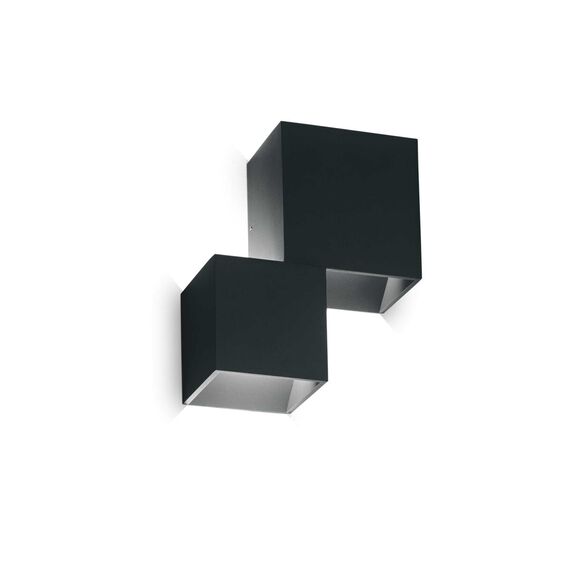 Аплик RUBIK AP2 NERO 180045 Ideal Lux LED | Osvetlenieto.bg