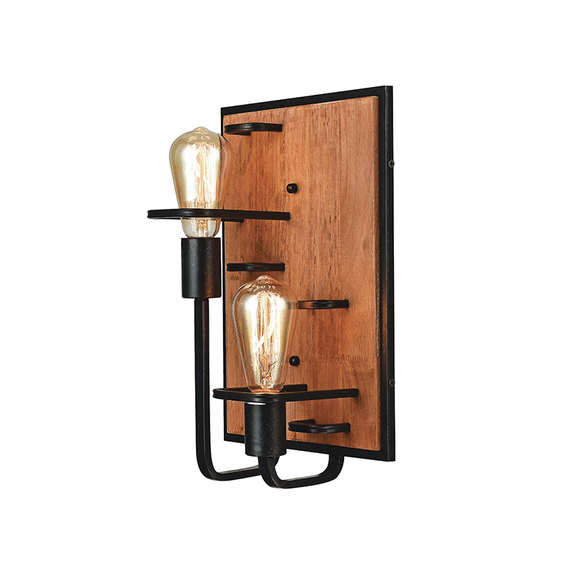 Аплик TESLA EG842W36B Aca Lighting 2xE27 | Osvetlenieto.bg
