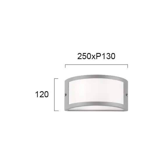 Фасаден аплик LIMNOS 4049100 Viokef 1xE27 | Osvetlenieto.bg