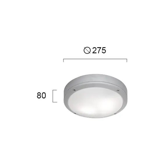 Фасаден плафон LEROS R 4049200 Viokef 2xE27 | Osvetlenieto.bg