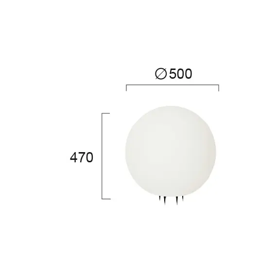 Градински фенер VEGAS 4158000 Viokef 1xE27 | Osvetlenieto.bg