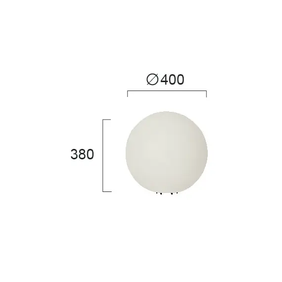 Градински фенер VEGAS 4204200 Viokef 1xE27 | Osvetlenieto.bg