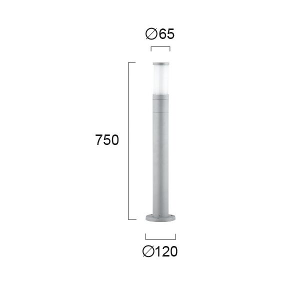 Градински стълб CAVO 4036800 Viokef 1xE27 | Osvetlenieto.bg Градински стълб CAVO 4036800 Viokef 1xE27 | Osvetlenieto.bg