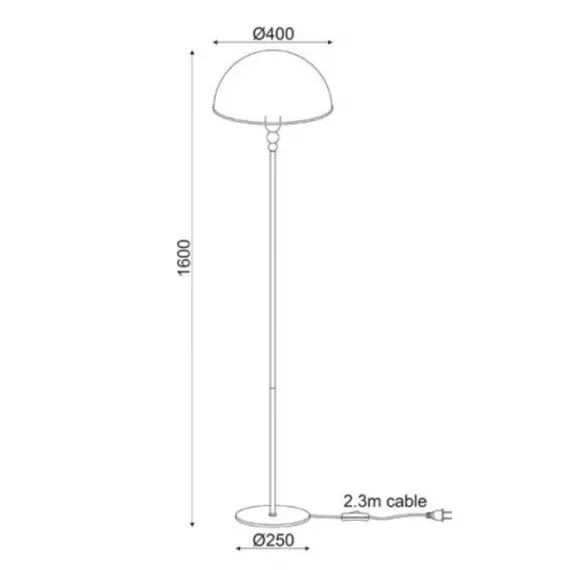 Лампион MANHATTAN DCR171181F Aca Lighting 2xE27 | Osvetlenieto.bg