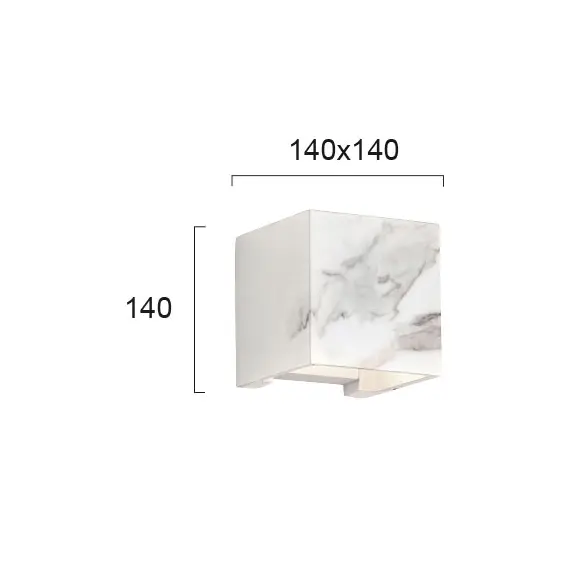 LED Фасаден аплик DAVOS 4202802 Viokef 12W 3000K | Osvetlenieto.bg
