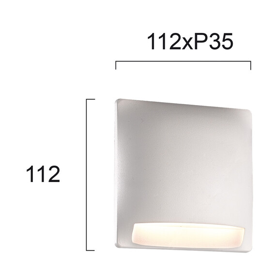 LED Фасаден аплик MODE 4223900 Viokef 4W 3000K | Osvetlenieto.bg