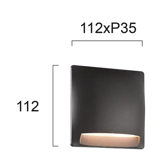 LED Фасаден аплик MODE 4223901 Viokef 4W 3000K | Osvetlenieto.bg