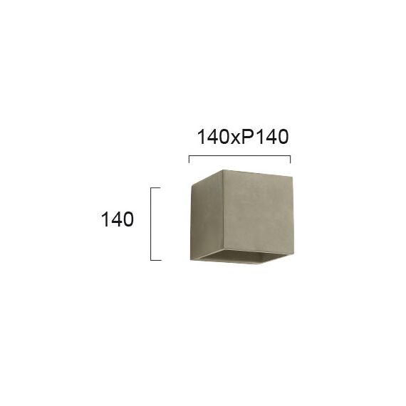 LED Фасаден аплик SAMOS 4189201 Viokef 12W 3000K | Osvetlenieto.bg LED Фасаден аплик SAMOS 4189201 Viokef 12W 3000K | Osvetlenieto.bg