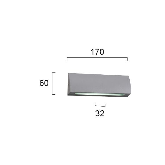 LED Фасаден аплик TECH 4156000 Viokef 3.5W 3000K | Osvetlenieto.bg LED Фасаден аплик TECH 4156000 Viokef 3.5W 3000K | Osvetlenieto.bg