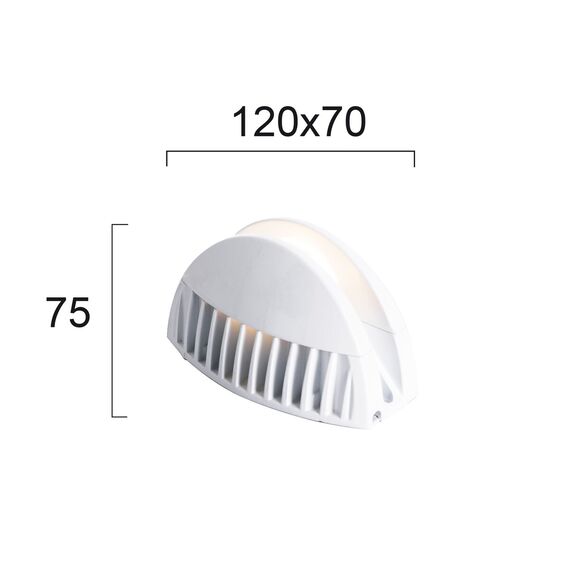 LED Фасаден аплик WINDOW 4234200 Viokef 6W 3000K | Osvetlenieto.bg LED Фасаден аплик WINDOW 4234200 Viokef 6W 3000K | Osvetlenieto.bg