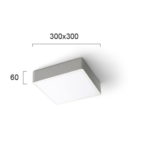 LED Фасаден плафон DONOUSA 4209300 Viokef 24W 3000K | Osvetlenieto.bg