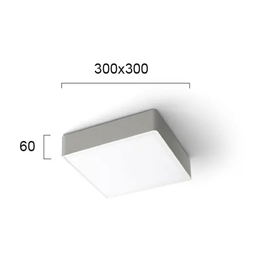 LED Фасаден плафон DONOUSA 4209300 Viokef 24W 3000K | Osvetlenieto.bg