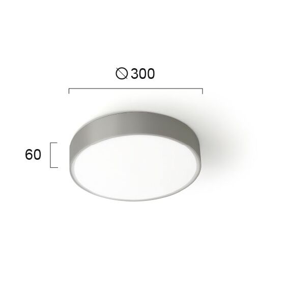 LED Фасаден плафон DONOUSA 4209400 Viokef 24W 3000K | Osvetlenieto.bg