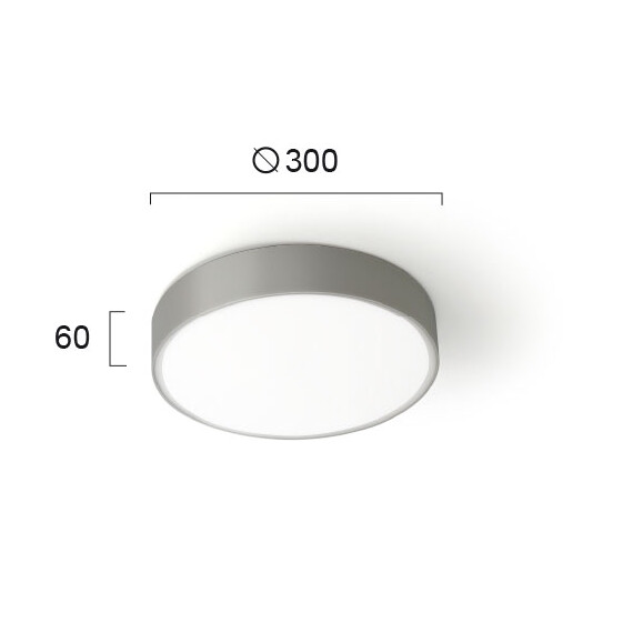 LED Фасаден плафон DONOUSA 4209400 Viokef 24W 3000K | Osvetlenieto.bg