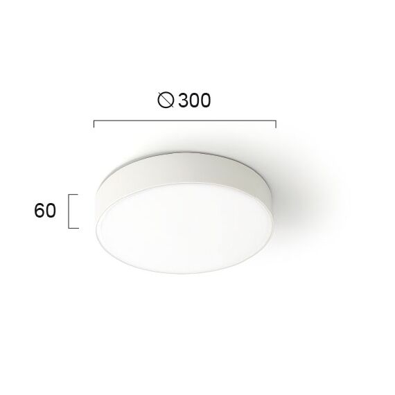 LED Фасаден плафон DONOUSA 4209401 Viokef 24W 3000K | Osvetlenieto.bg