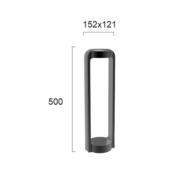 LED Градински стълб JASON 4190800 Viokef 13W 3000K | Osvetlenieto.bg LED Градински стълб JASON 4190800 Viokef 13W 3000K | Osvetlenieto.bg