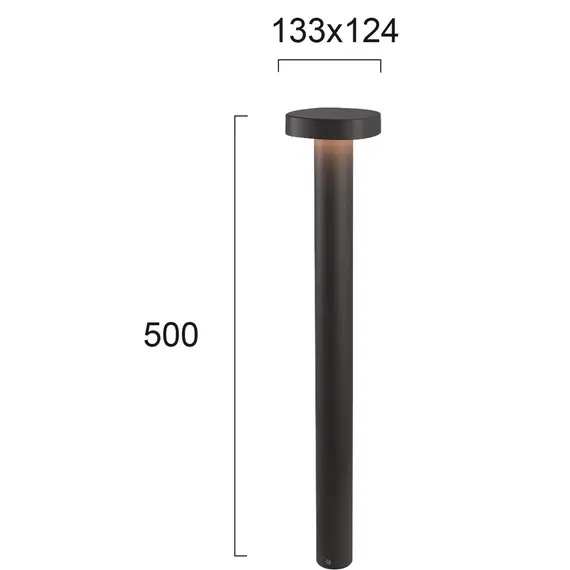 LED Градински стълб ONDA 4223800 VIokef 7W 3000K | Osvetlenieto.bg