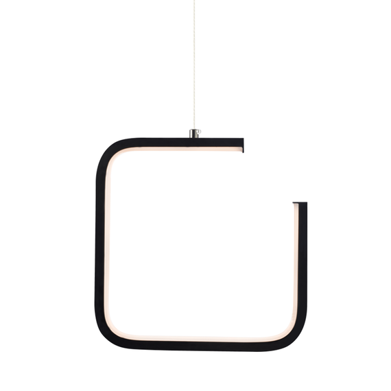 LED Пендел EUCLID-1 V27LEDP22BK Aca Lighting 8W 3000K | Osvetlenieto.bg