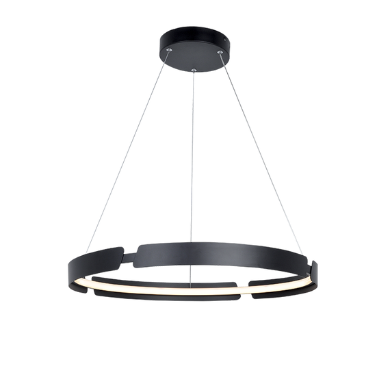 LED Полилей THEMIDA ZM18LEDP60BK Aca Lighting 34W 3000K | Osvetlenieto.bg