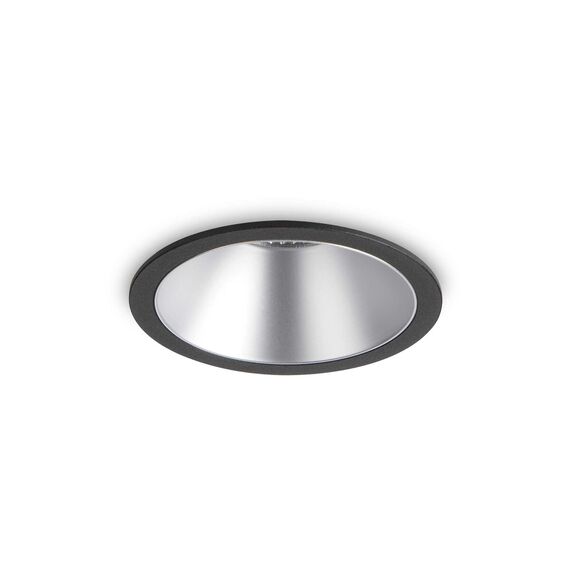 Луна за вграждане GAME ROUND BLACK SILVER 192321 Ideal Lux LED | Osvetlenieto.bg