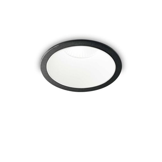 Луна за вграждане GAME ROUND BLACK WHITE 192338 Ideal Lux LED | Osvetlenieto.bg