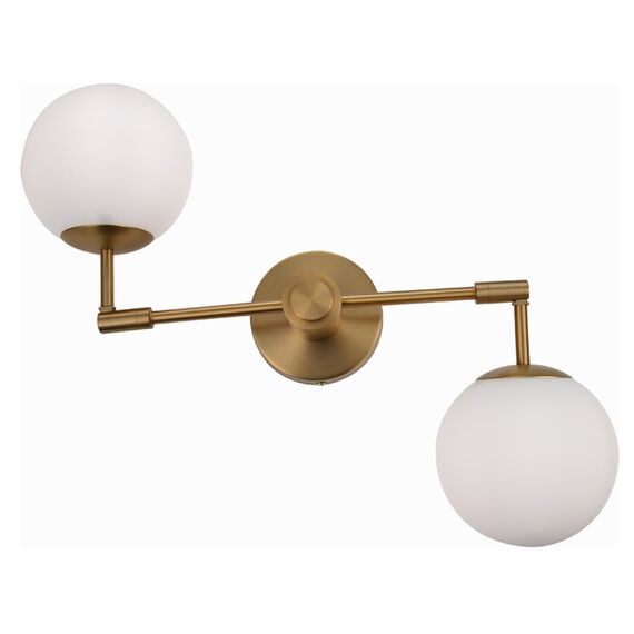 Модерен аплик THETIS V360502W Aca Lighting 2xE27 | Osvetlenieto.bg