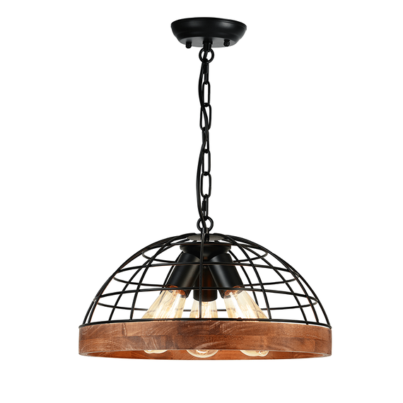 Пендел TESLA EG843P40B Aca Lighting 3xE27 | Osvetlenieto.bg
