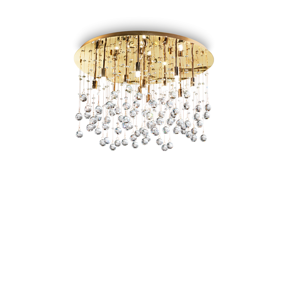 Плафон MOONLIGHT PL12 ORO 082783 Ideal Lux 12xG9 | Osvetlenieto.bg