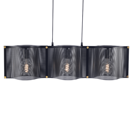 Полилей MORDOR HM843P85BK Aca Lighting 3xE27 | Osvetlenieto.bg