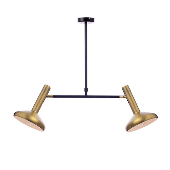 Полилей SHERLOCK AR4182P69BB Aca Lighting 2xE27 | Osvetlenieto.bg