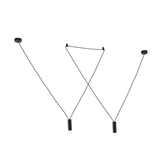 Полилей TERES YL22P2BK Aca Lighting 2xG9 | Osvetlenieto.bg