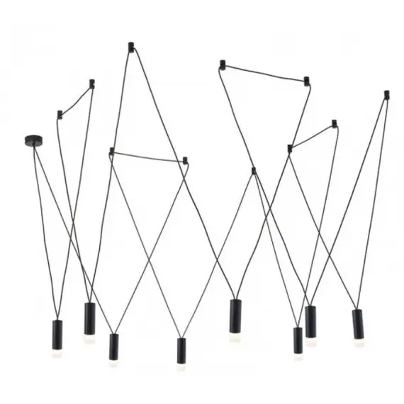 Полилей TERES YL22P8BK Aca Lighting 8xG9 | Osvetlenieto.bg