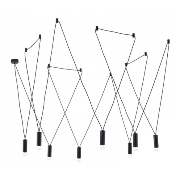 Полилей TERES YL22P8BK Aca Lighting 8xG9 | Osvetlenieto.bg