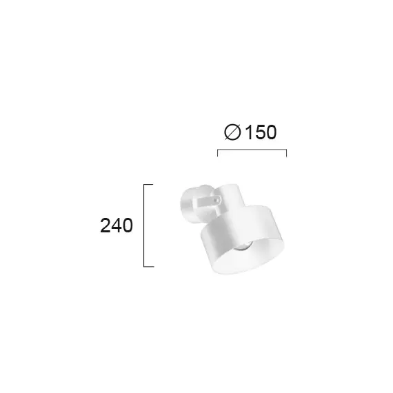 Спот NORTON 4185200 Viokef 1xE27 | Osvetlenieto.bg