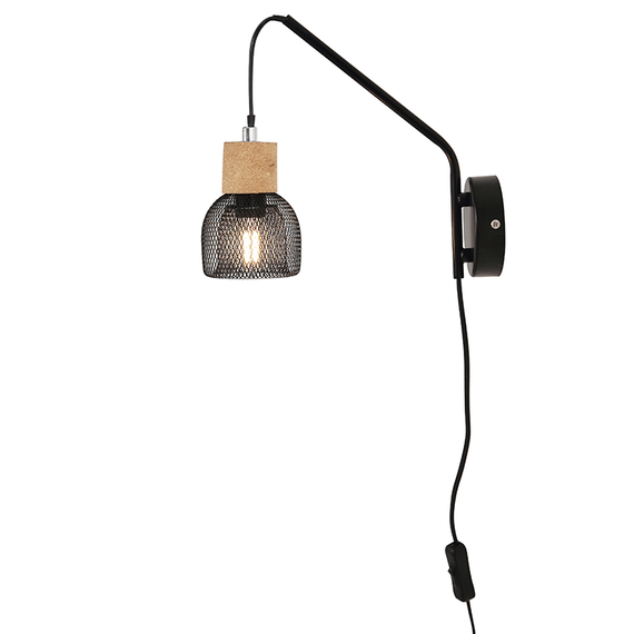 Аплик MARACU GN51W1CB Aca Lighting 1xE14 | Osvetlenieto.bg