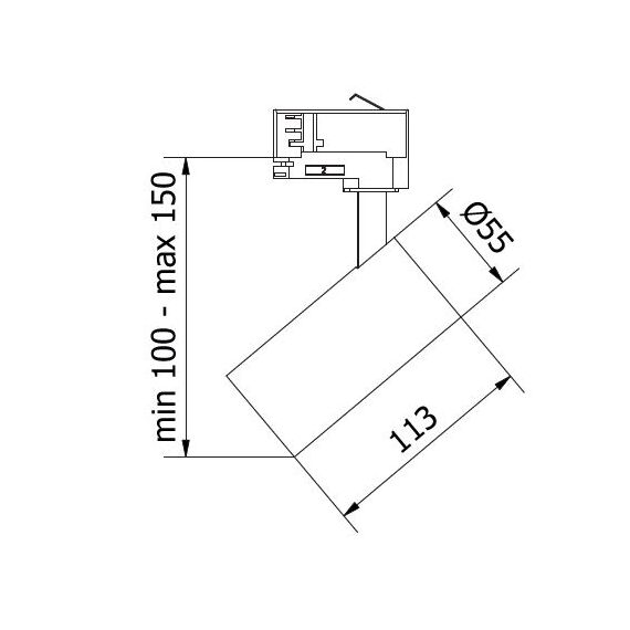 Бял прожектор Lima 4L шина GTV GU10 | Osvetlenieto.bg Бял прожектор Lima 4L шина GTV GU10 | Osvetlenieto.bg