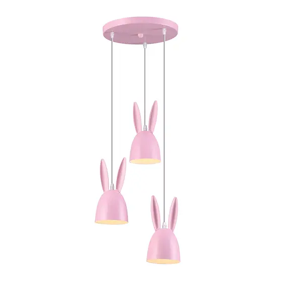 Детски полилей BUNNY ZM73P35P Aca Lighting 3xE27 | Osvetlenieto.bg